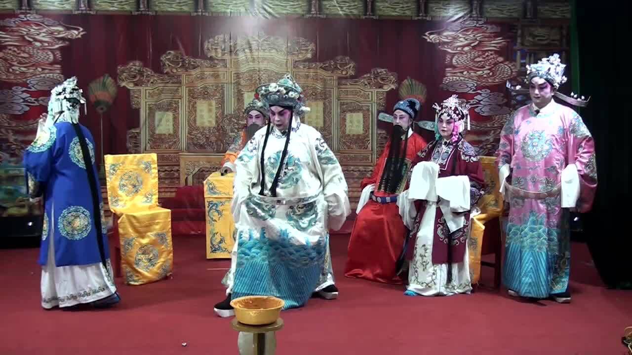 29-2 古装淮剧《牙痕记》选场 金殿认子 葛晓芳杨爱兰 刘觉云