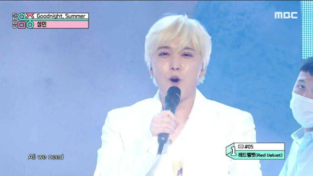 210911《音乐中心》李晟敏SUNGMIN  Goodnight, Summer