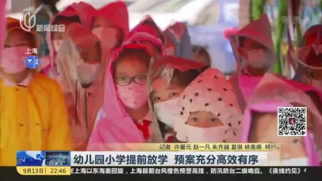 幼儿园小学提前放学 预案充分高效有序