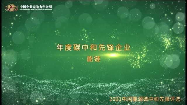 2021年度碳中和先锋企业能链