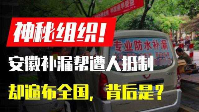 神秘莫测的“安徽补漏帮”没人购买却遍布全国,藏着什么秘密