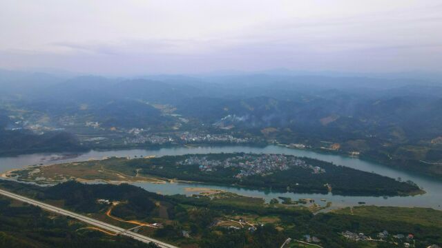 三江县孤岛丹洲古城,中国唯一的水上古城,已有400多年历史