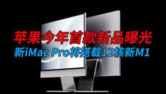 苹果今年首款新品曝光:新iMac Pro将搭载12核新M1