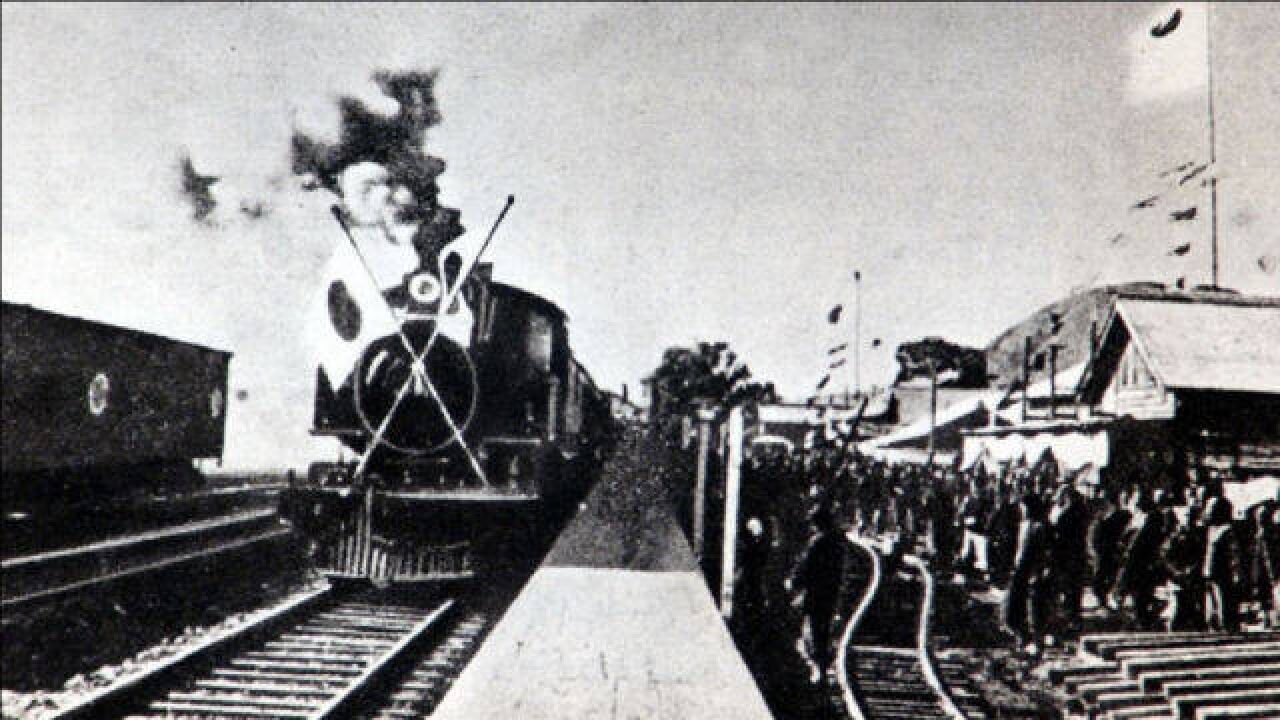 1904年至1905年,日本从俄国手中夺得南满铁路经营权,就此开始实施侵略