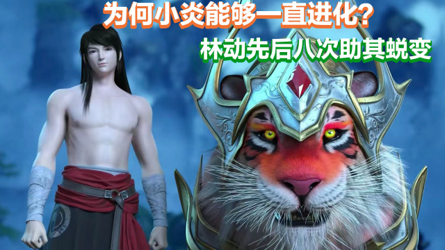 武动乾坤:为何火蟒虎小炎能够一直进化?