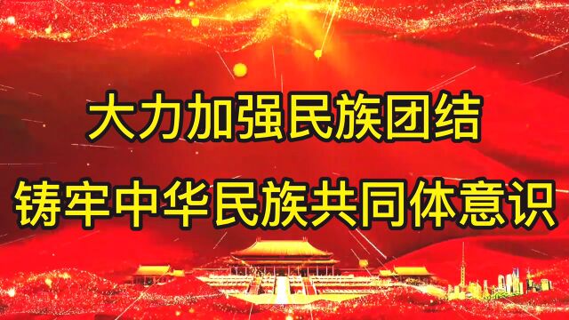 大力加强民族团结 铸牢中华民族共同体意识(2022年7月录制)