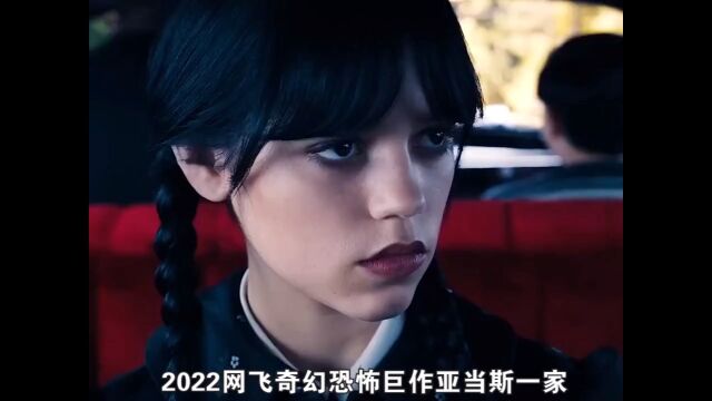 2022网飞奇幻恐怖巨作亚当斯一家真人版剧集《星期三》