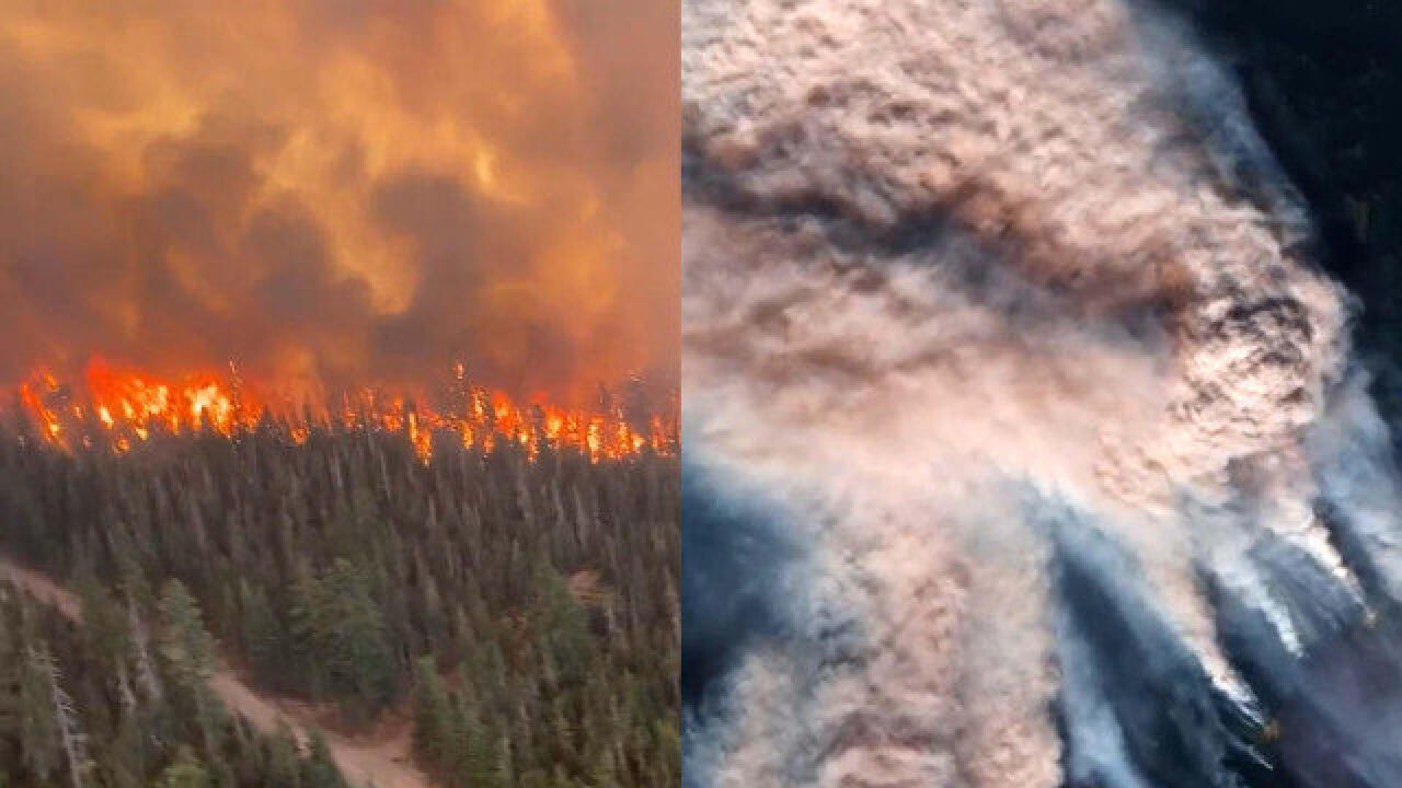 美国俄勒冈州多起大火正在肆虐 多地紧急疏散,数千居民电力被切断