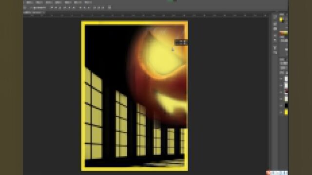 PS海报制作万圣节海报在线制作流程九