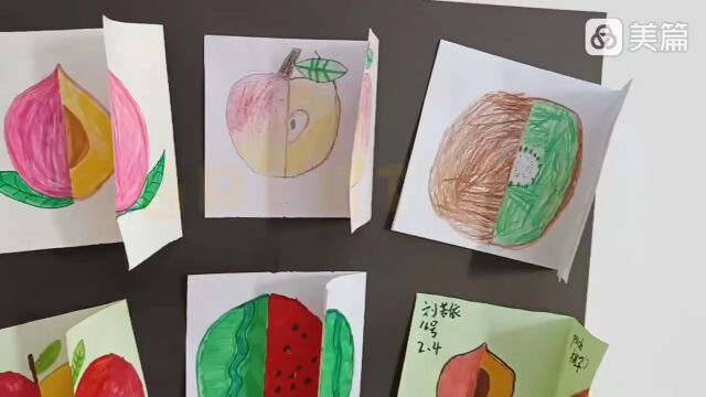 太优秀!一〇八学校小学部“丰收的喜悦”绘画展创意满满!