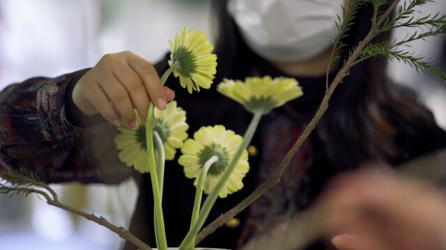 草月| 草月流培训现场,学习草月让花艺师更有竞争力!