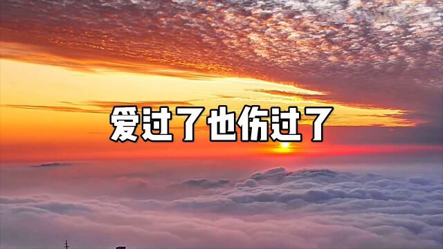 《爱过了也伤过了》 回不去的时光