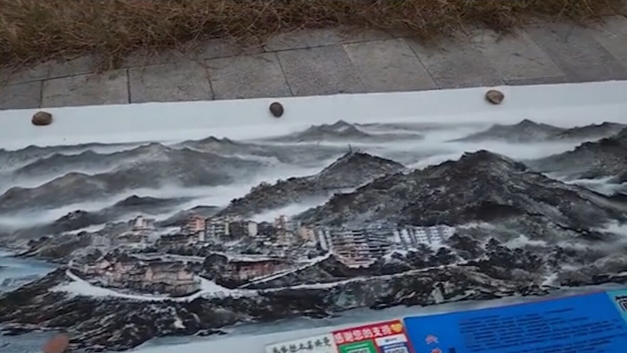 一小伙画《景秀中华》千米长卷,从长江到黄河把全中国连成一幅画