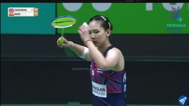 Pornpawee Chochuwong vs Carolina Marin l R 16 l PETRONAS MALAYSIA OPEN 2023