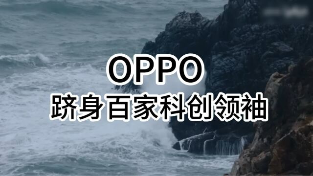 OPPO 跻身百家科创领袖!三年技术产出均增速 1.6%