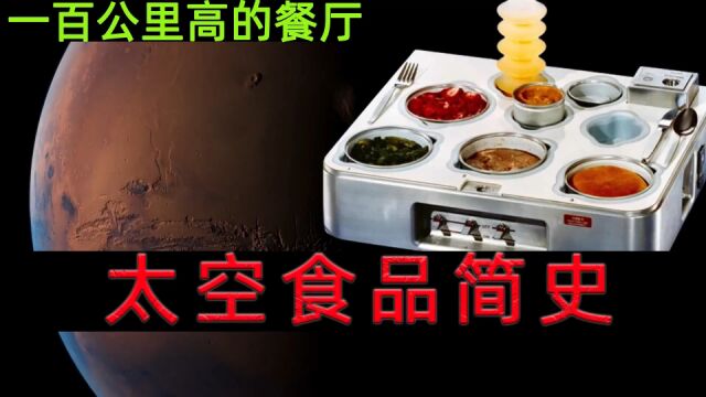 100公里高的餐厅水星和双子星计划时期(太空食品简史01)