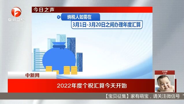 2022年度个税汇算正式开始,可通过个税APP进行预约