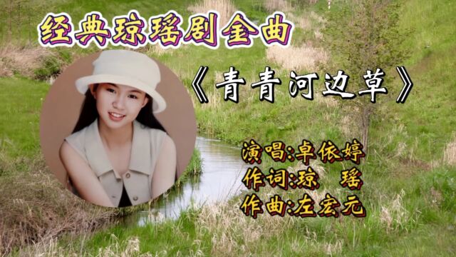 怀旧金曲《青青河边草》卓依婷深情演绎,甜美歌声优美旋律响起让人如痴如醉,百听不厌!