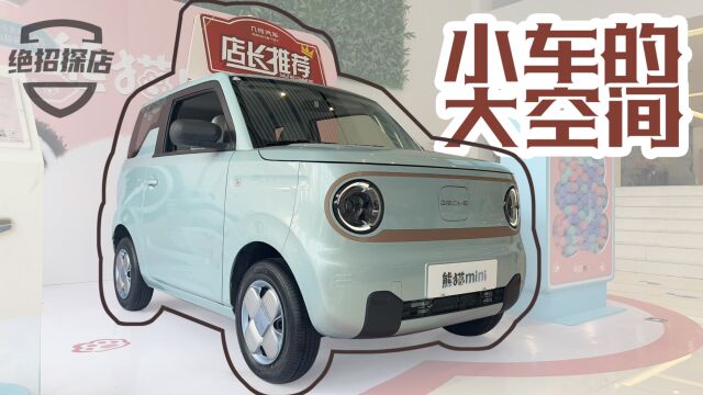 探店熊猫mini,微型电车里的空间实用主义者