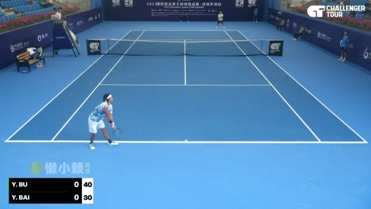 2023ATP深圳挑战赛QF 布云朝克特vs柏衍