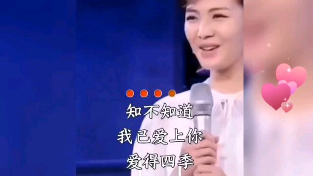 刘涛一首甜蜜情歌《爱的就是你》歌声甜美,温婉动听