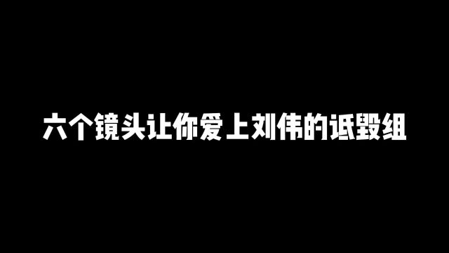 “六个镜头让你爱上刘伟的诋毁组”