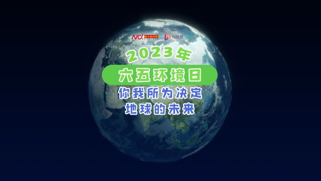 六五环境日|爱护环境用行动表示,你我所为决定地球的未来