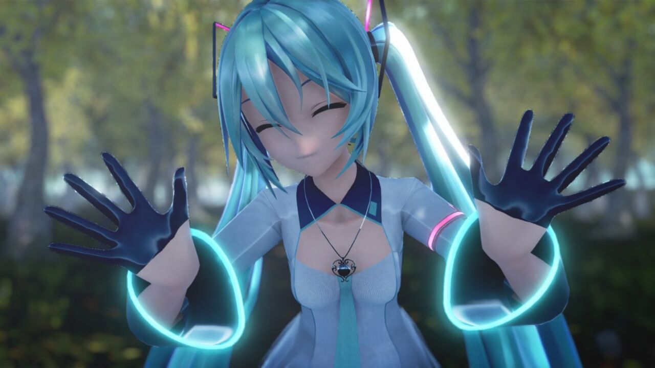 MMD初音未来,连眨眼都舍不得