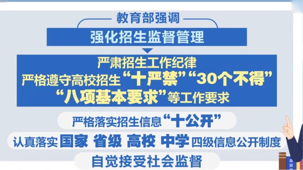 教育部:2023年高校招生录取工作即将开始,严格规范管理,全力维护公平公正