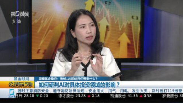 基金时间第九季 | 国泰基金梁杏:信创+AI能给我们带来什么?