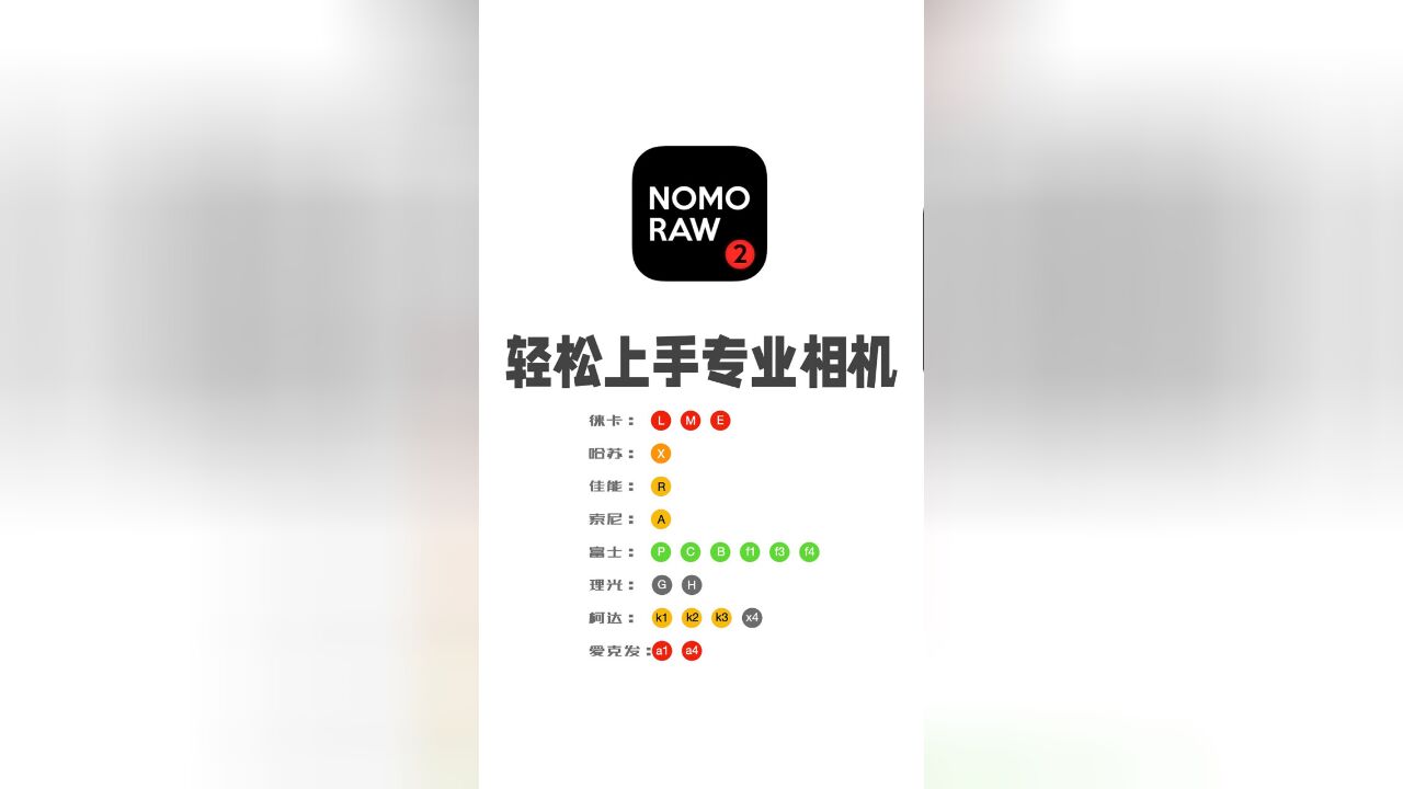 拯救iPhone锐化!手把手教你学会设置NOMO RAW