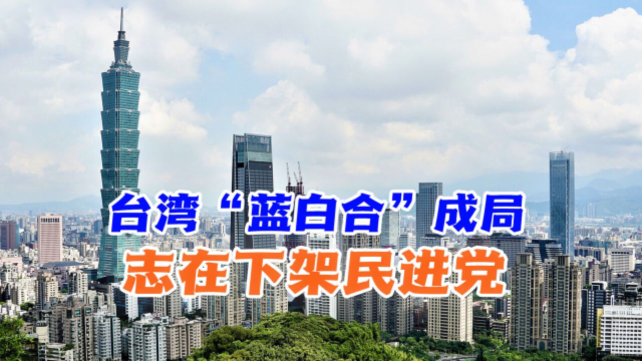 台湾在野政党联手参与大选,志在下架民进党,马英九成了最大赢家