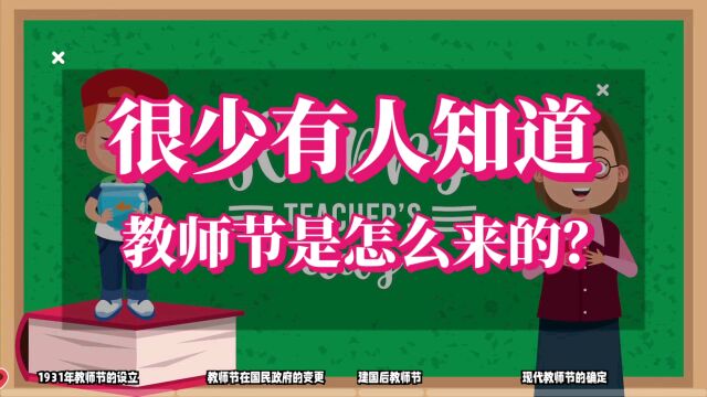教师节历史渊源:6月6日到9月28日,不变的是对教师的尊重