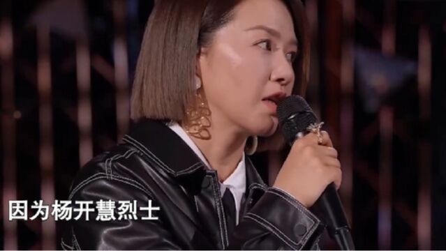 谭维维对话撒贝宁,表达对烈士的敬佩之情,谈话感人至深