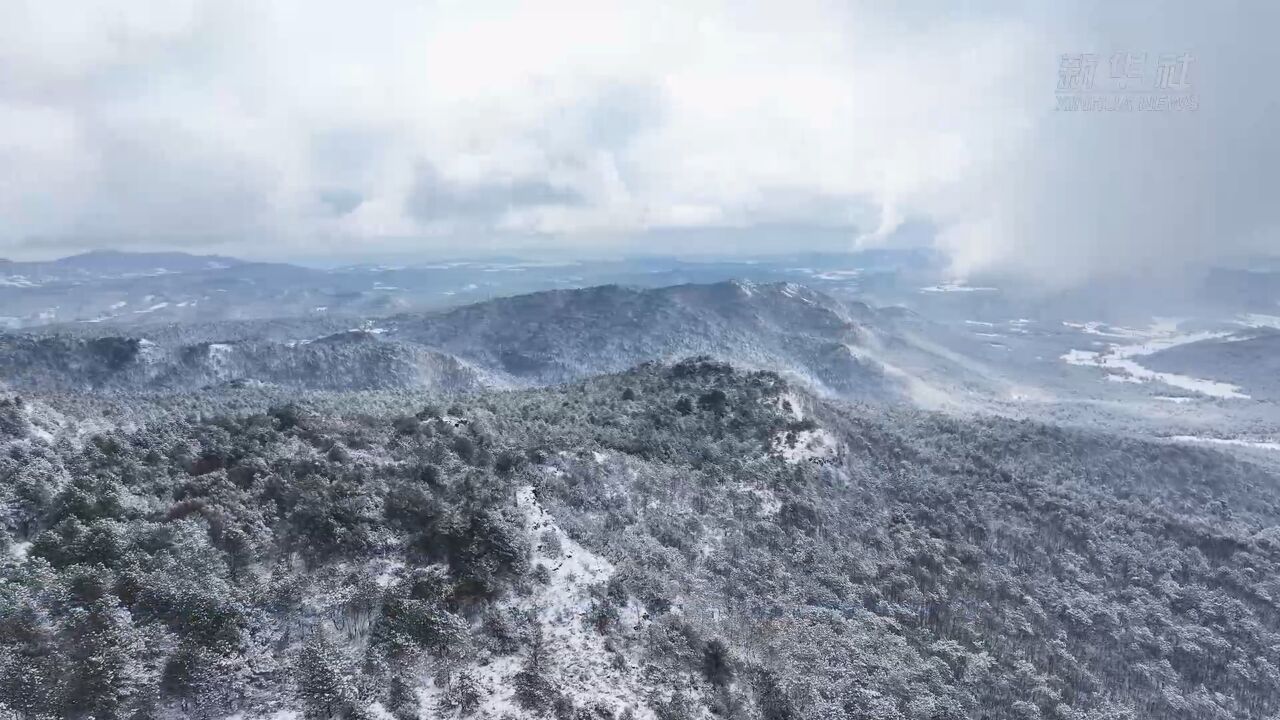 千城胜景|云南宣威:瑞雪妆山景 雪后东山美如画