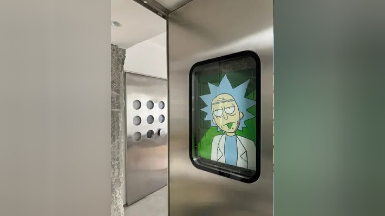 关于我家的不锈钢门和rick姥爷