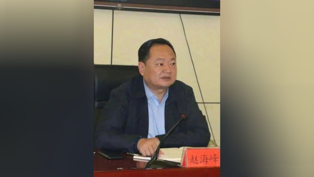 湘西州发改委主任赵海峰任上被查,曾任凤凰县县长