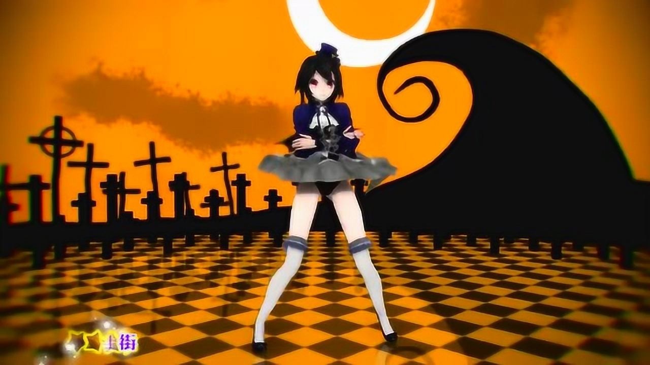 mmd偶像梦幻祭万圣凛月happyhalloween