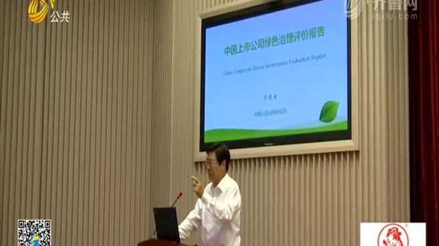 中国上市公司绿色治理指数首次发布