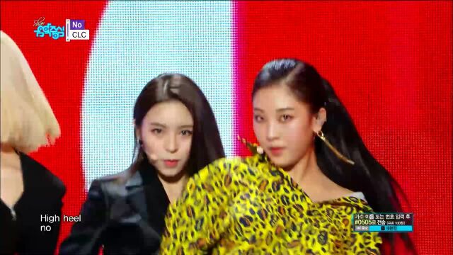 60FPS 1080P | CLC  No Show! Music Core 20190202