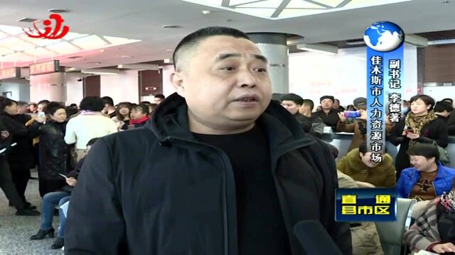 富锦:举办2019“春风行动”暨就业扶贫专场招聘会