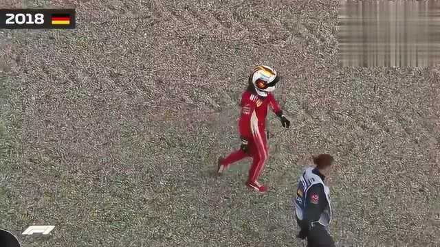 F1德国站历史5大震惊时刻 Bruti赛车起飞 维特尔主场撞墙痛失冠军