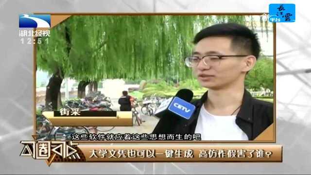 大学文凭也可以一键生成 高仿作假害了谁?