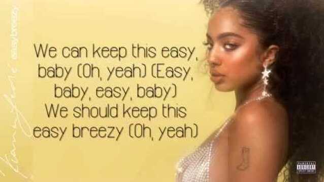 Kiana Lede  Easy Breezy Lyrics