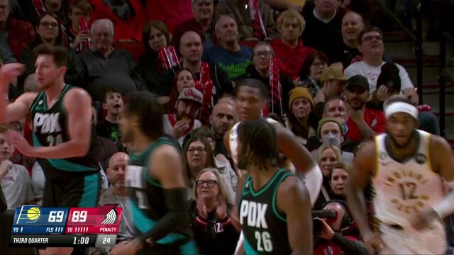 空配连线美如画！马图林高抛喂饼内姆布哈德空接暴扣炸筐