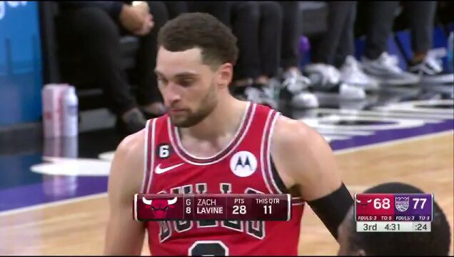 公牛vs国王第3节英文原声回放