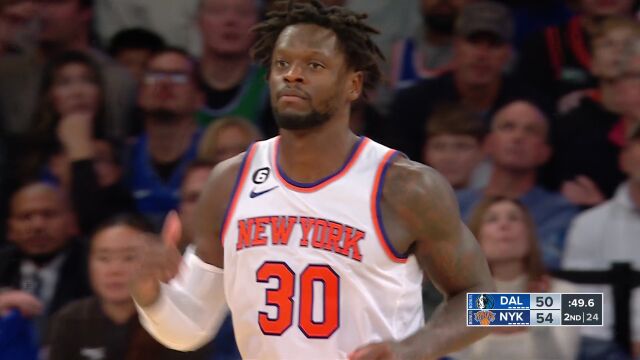 独行侠vs尼克斯精华回放 东契奇哈达威合砍58+15率队上演15分逆转