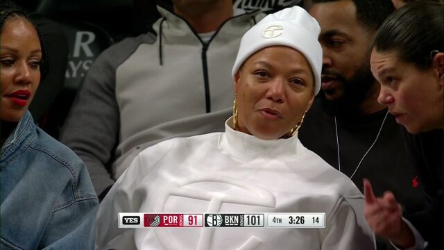 NBA常规赛：开拓者vs篮网第4节英文原声回放