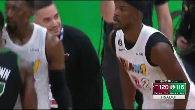 NBA常规赛热火vs凯尔特人加时赛中文解说回放
