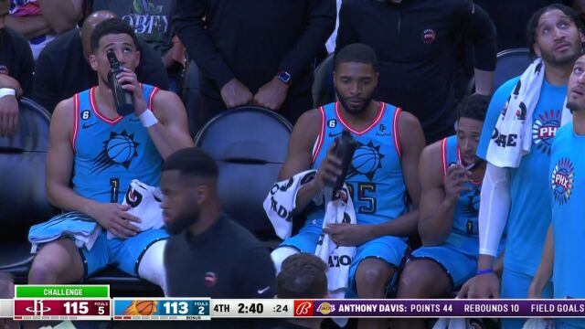 NBA常规赛：火箭vs太阳第4节中文解说回放